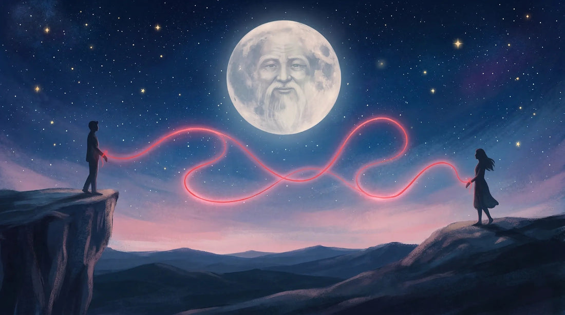 The Red String of Fate: How to Manifest Your Soulmate with Yue Lao (The Eastern Cupid) - IntoKarma